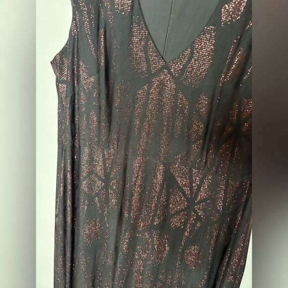 Betsy & Adam Glitter Ombré Cap Sleeve Dress NWT - Picture 10 of 10